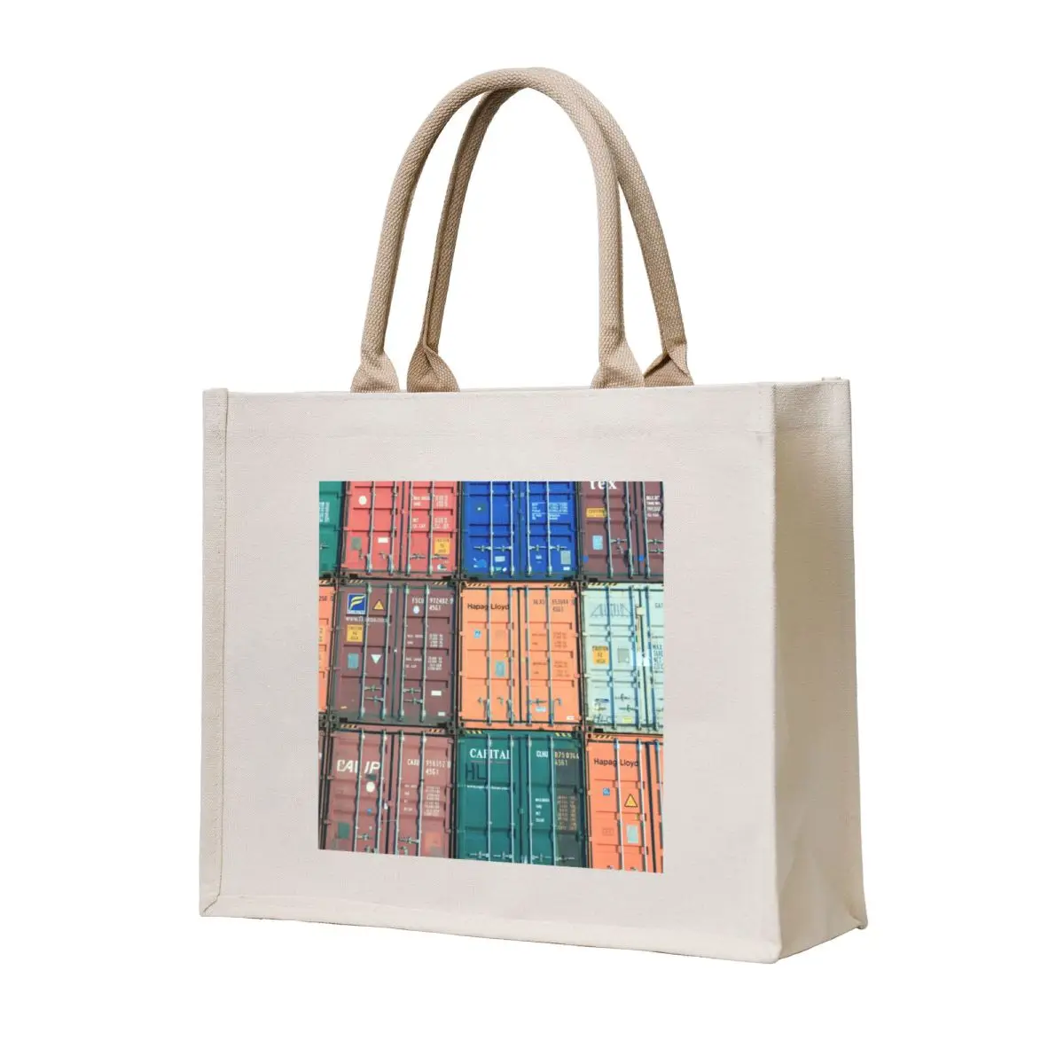 

For the Love of Shipping Containers Tote Bag Shopper bag Cloth bags shopper bag woman Canvas
