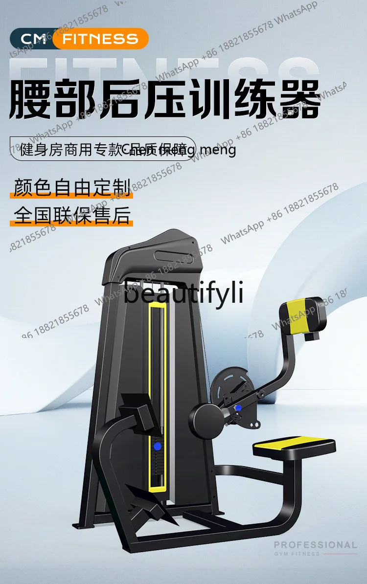 

X Waist Rear Pressure Training Equipment Gym Home Strength Trainer Waist Fitness