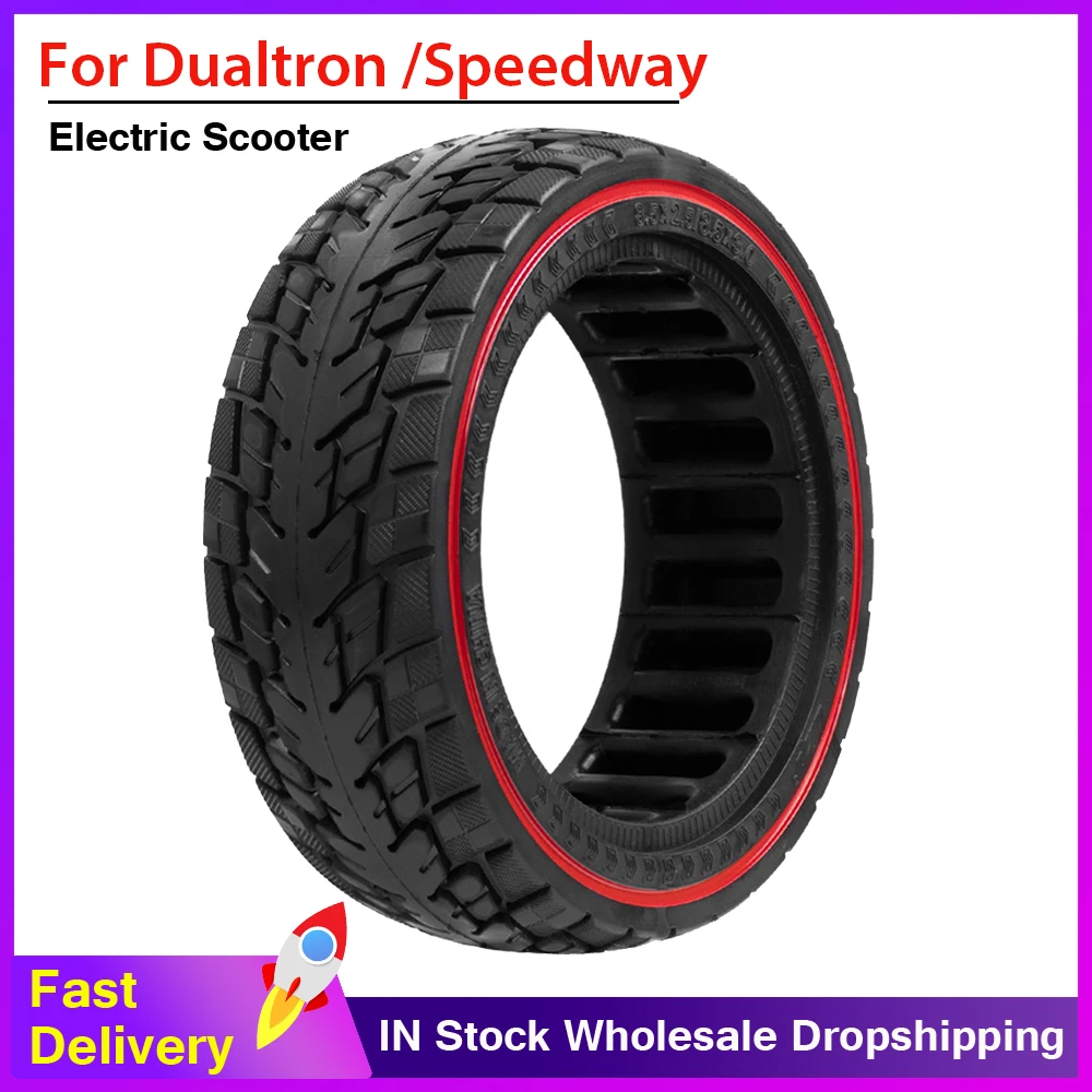 

Electric Scooter Solid Tire Front/Rear Tyre 8.5*2.5/3 For Dualtron Mini & Speedway Leger (Pro) Rubber Stab-Proof Off-Road Tires