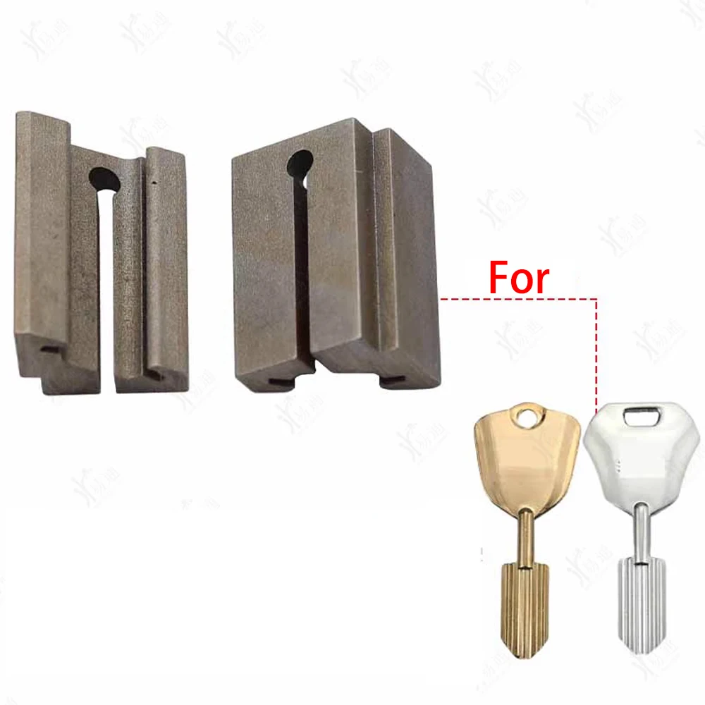 

For Wangli Huajue Key Blanks Key Machine Auxiliary Fixtures, And Wangli 6th and 8th Generation Forward And Reverse Slot Fixtures