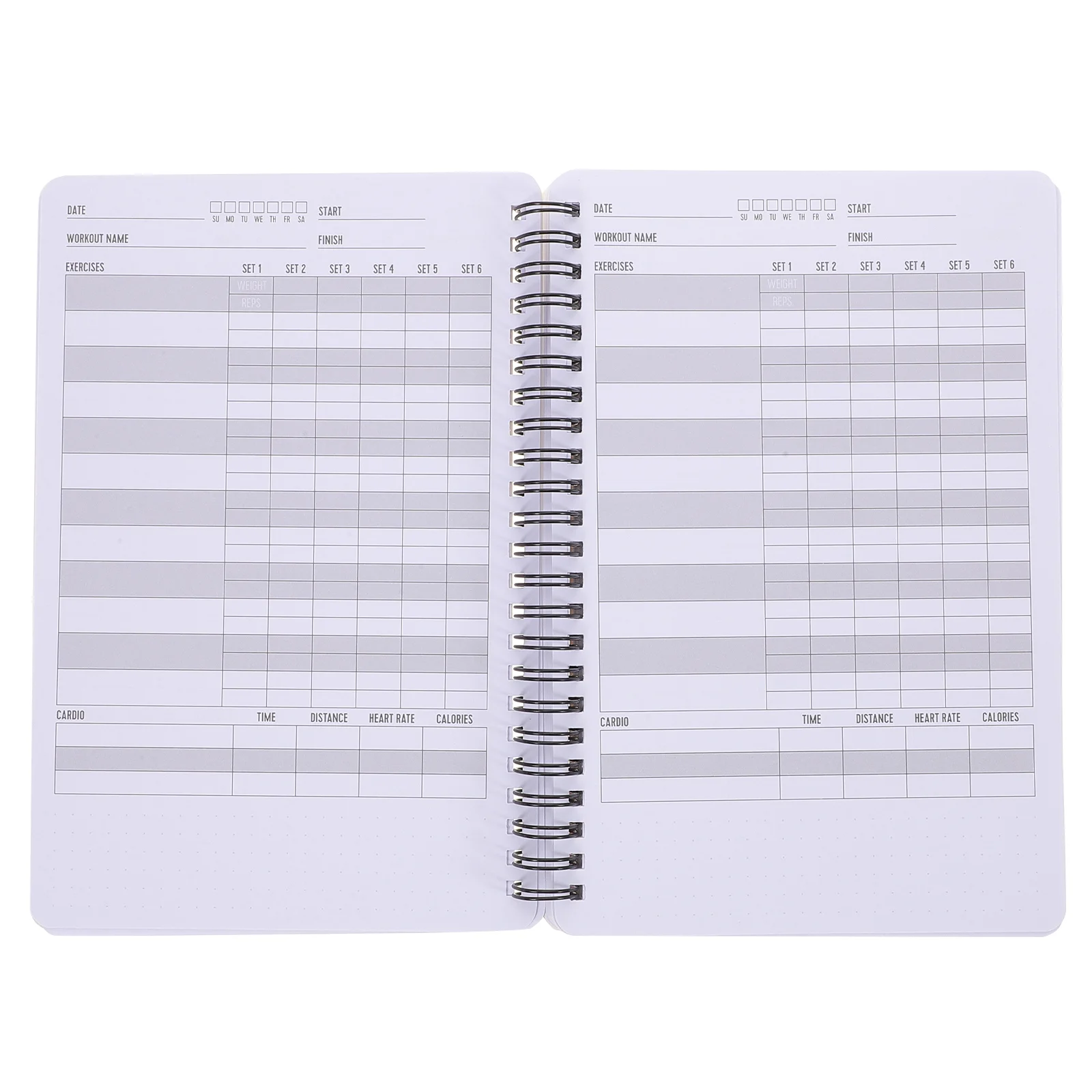 Cuaderno de entrenamiento para mujer, cuaderno de Fitness, planificador para gimnasio, diario de levantamiento de pesas, registro de bolsillo