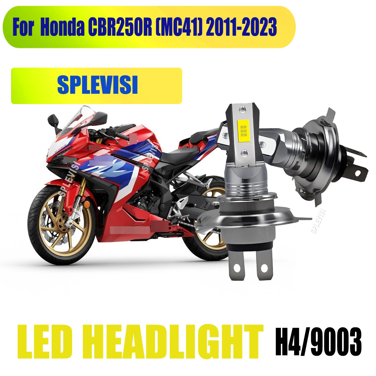 

H4 9003 LED Headlight for Motorcycles High/Low Beam Perfect Road Illumination For Honda CBR250R (MC41) 2011 2012 2013 2014-2023
