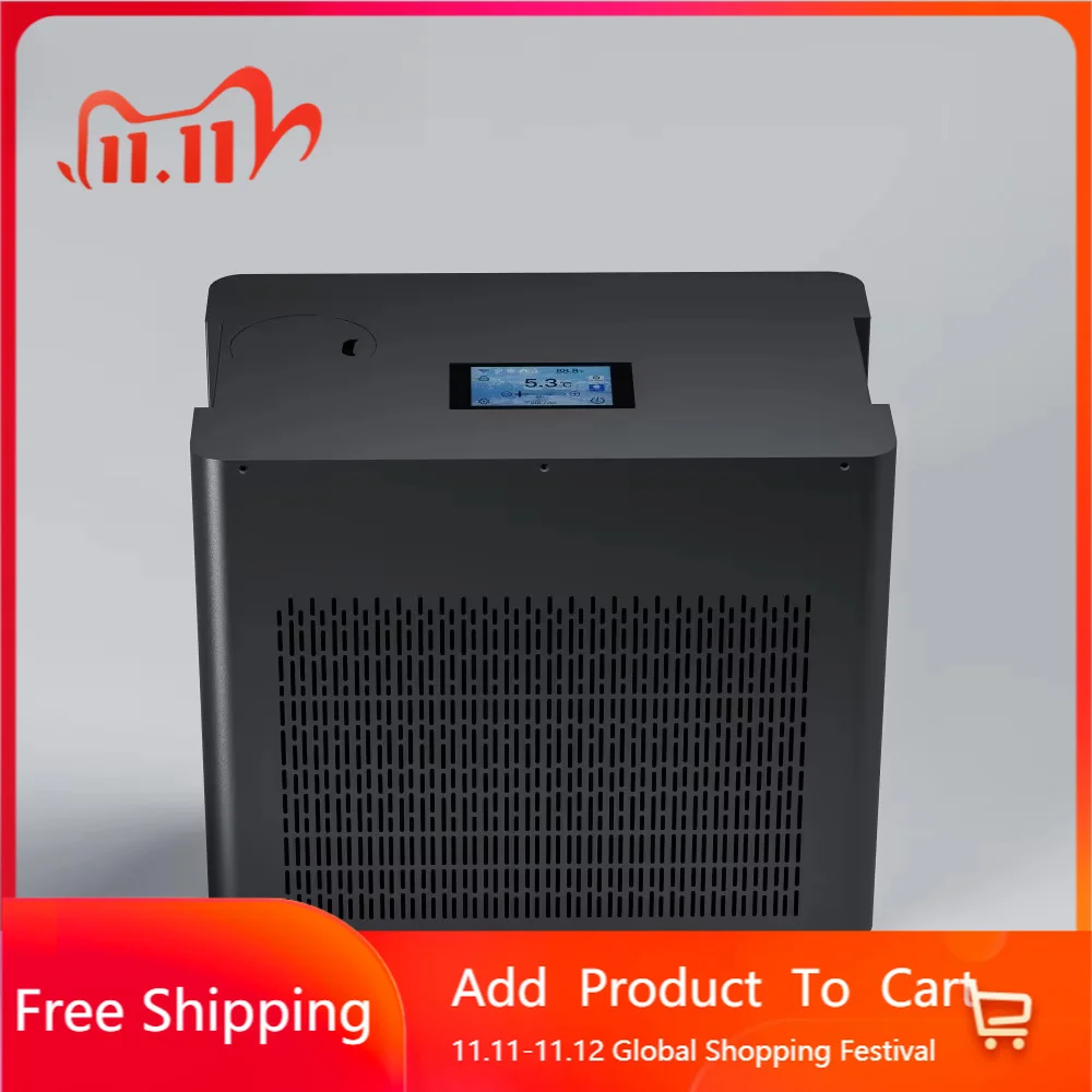 Factory Sale 1h.p 110V Ice Bath Chiller Cold Plunge Water Chiller Athlete Cold  R410A Pump Heater 0.5-3h.p