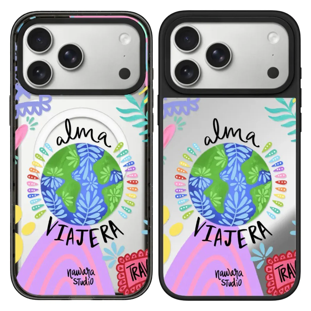 

6050529 Acrylic / Mirror Magnetic Case: Compatible with IPhone 17 16 15 14 13 12 Pro Max 17 Air