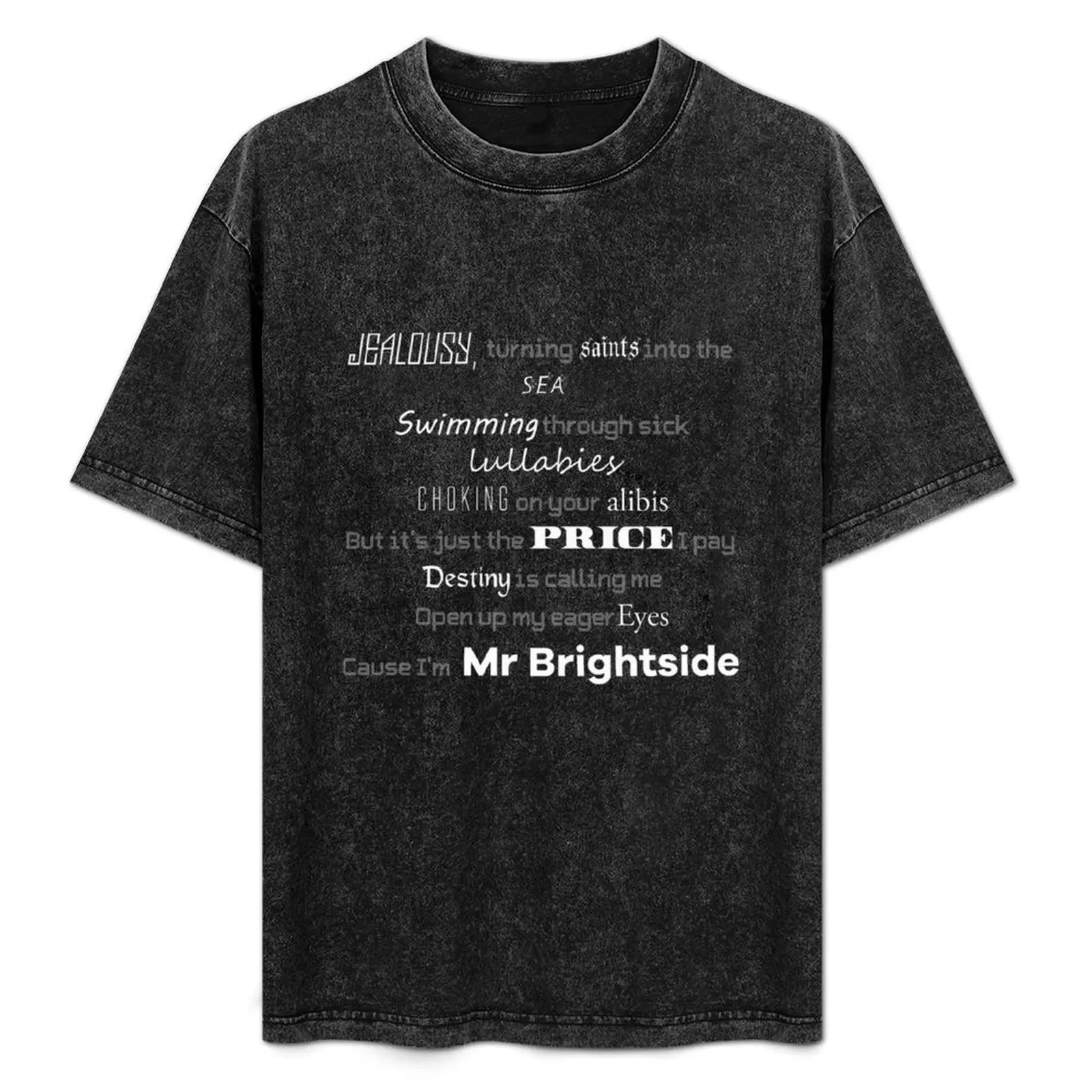 

Mr Brightside (updated) T-Shirt t shirts cotton 100% man t shirts cotton T-Shirt