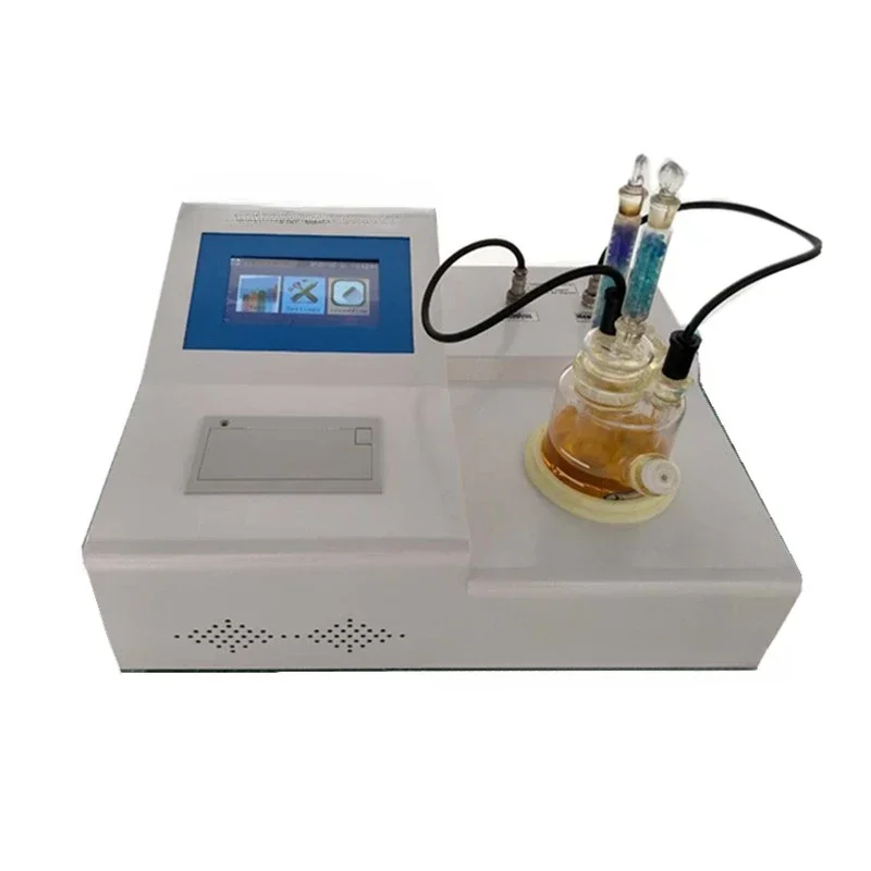 ASTM D1744, D1533 Transformer Oil Water Content Tester Karl Fischer Moisture Analyzer