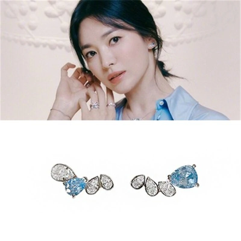 40styles Glory Now, We Are Breaking Up same Hye gyo Song Ear Korean Earrings For Women Girls Pendientes girl new drama korea