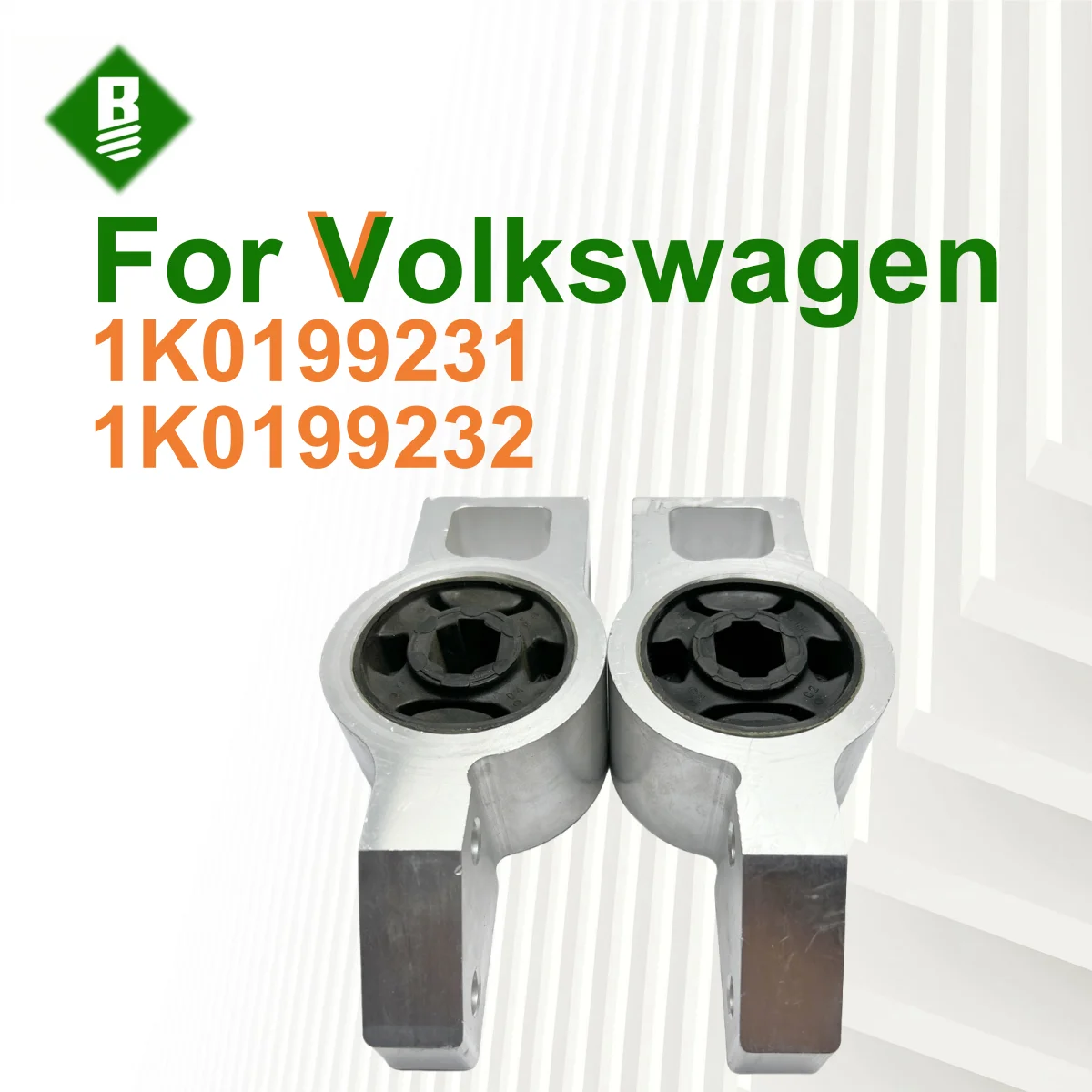 

1K0199232 1K0199231 A Pair of Front Control Arm Bushings for Volkswagen Golf 5 MK5 MK6 FOR Audi A3 Touran