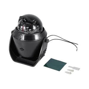 ピボットコンパスナビゲーションマリンボートカー用エレクトロニックコンパス高精度のLEDライト 10ベストセールスコンパスシー-4