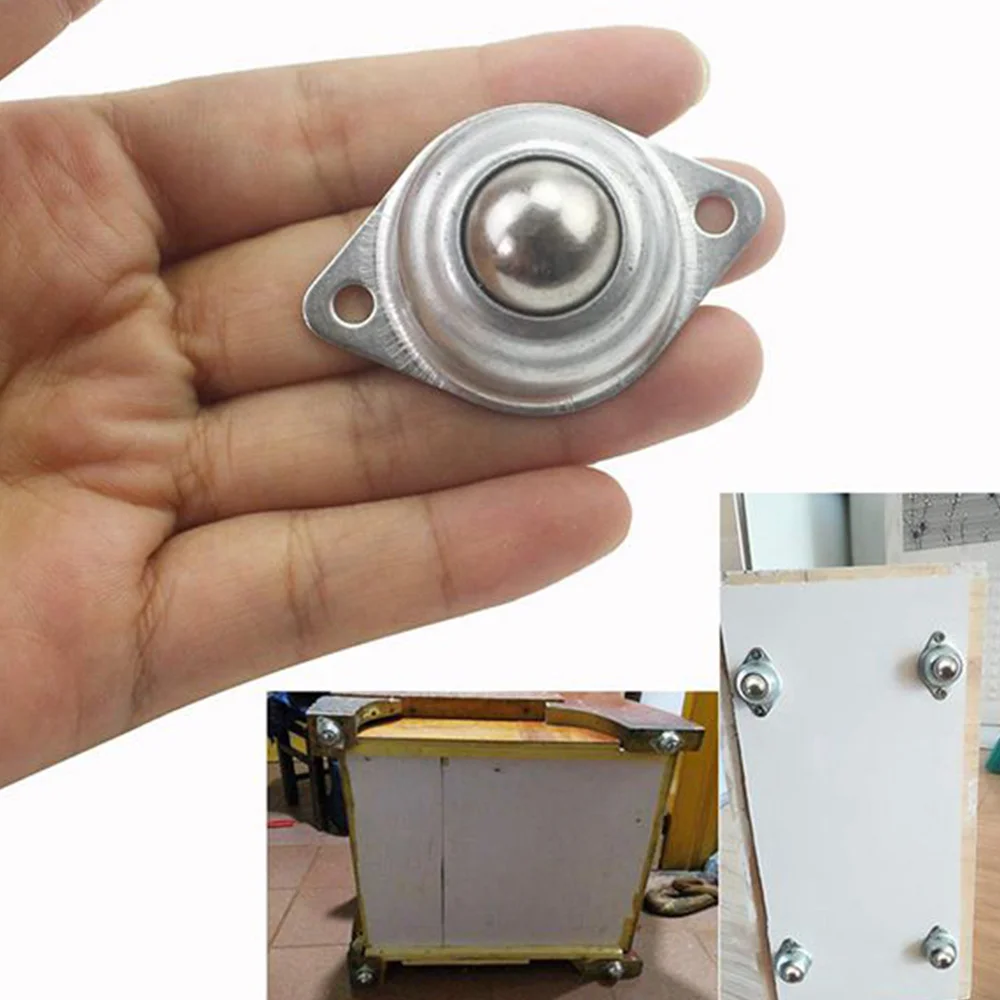 

6Pcs 5/8Inch 15.8mm Roller Ball Transfer Bearings Ball Transfer Unit Bearing Conveyor Roller Wheel Load 15Kg CY-15A jasmine