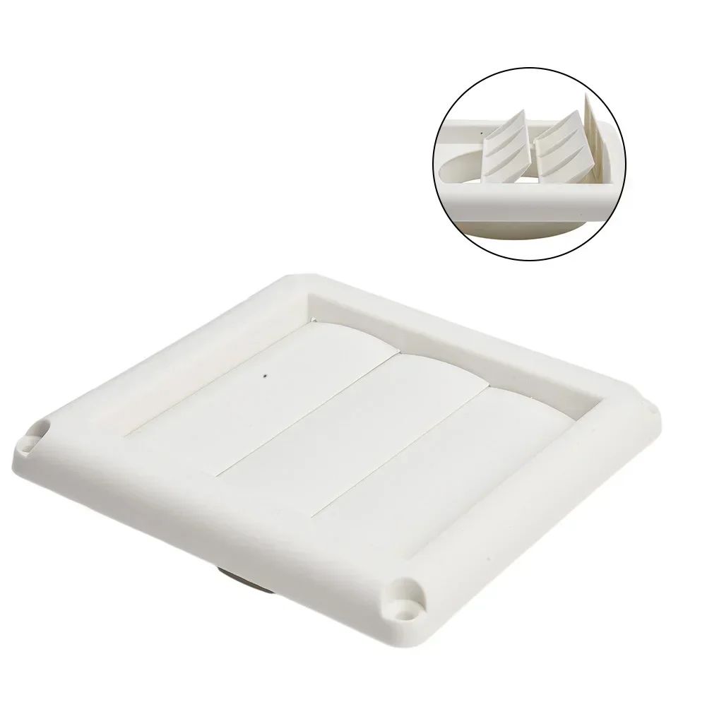 Premium Plastic Air Vent Grille Cover, 3 Gravity Flaps, Wear Resistant And Long Lasting, Enhances Air Movement, White