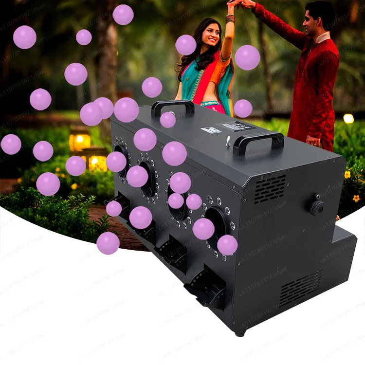 

1500W LED Bubble Machine Large Fog Bubble Machine with 4 Bubble Roller for Professional Live Show Disco Wedding