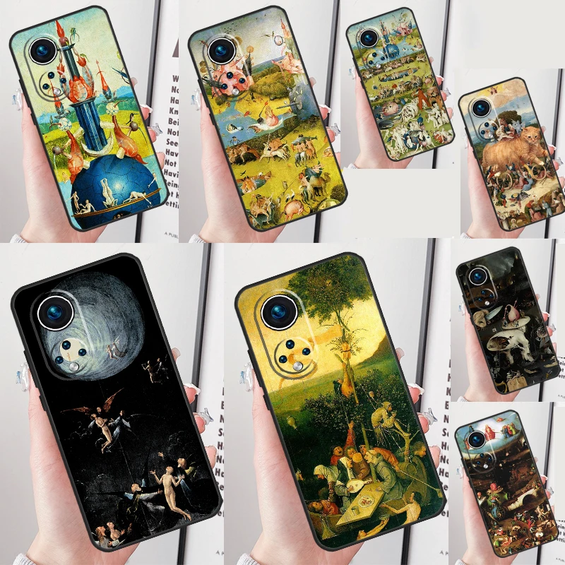 Чехол Hieronymus Bosch Art для Honor Magic 7 Pro 5 6 Lite Honor 200 Pro 50 70 90 X8b X9a X8a X8 X9 X9c X9b, чехол Чехол Hieronymus Bosch Art для Honor Magic 7 Pro 5 6 Lite Honor 200 Pro 50 70 90 X8b X9a X8a X8 X9 X9c X9b, чехол