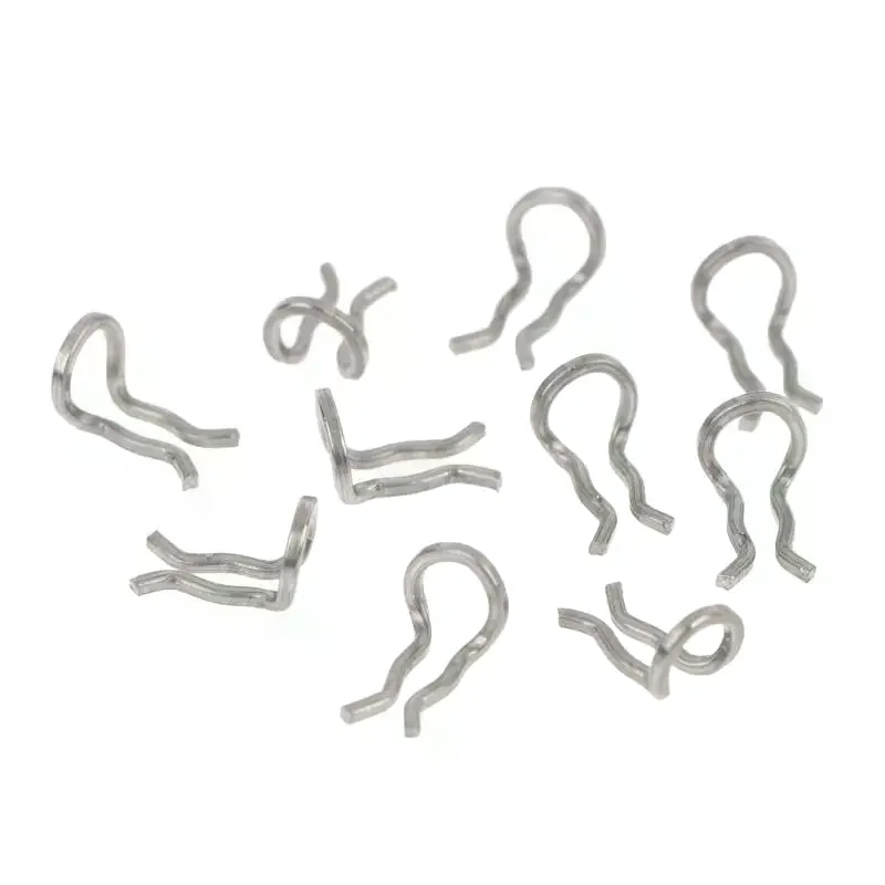 

10Pcs Durable Stainless Steel Bike Disc Brake Caliper Spring Clips For Fixing Screw Pins Spring Clips Cycling Parts Accessories