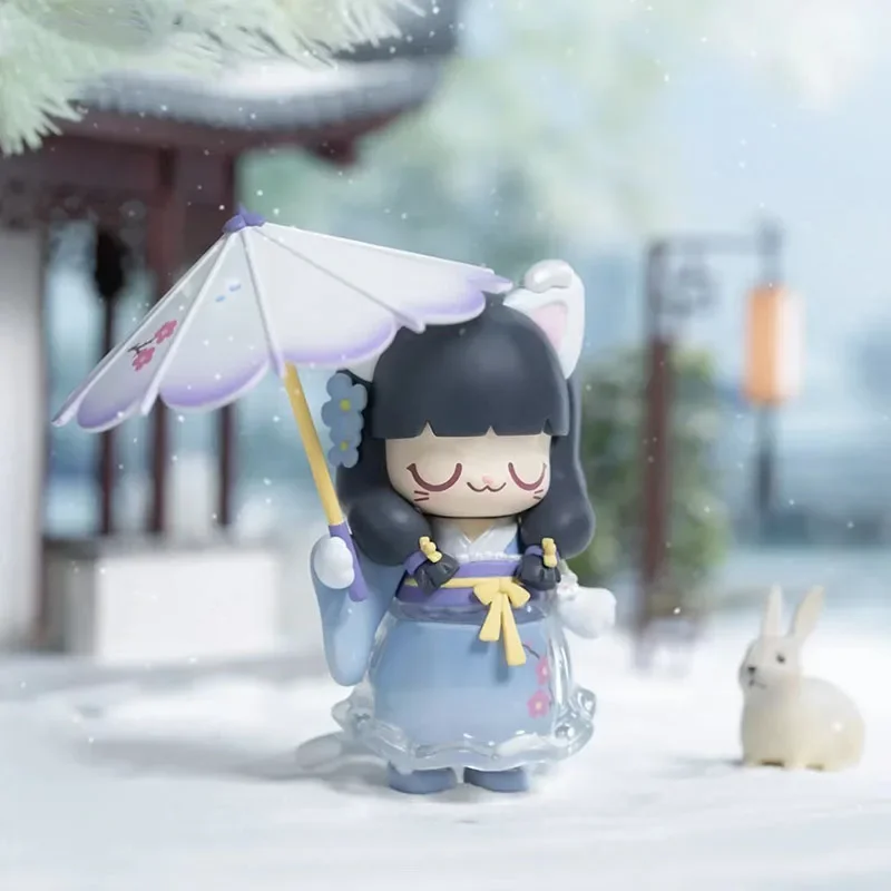 كيمي ميكي أربعة مواسم قصة سلسلة صندوق أعمى صندوق غامض Caixa Sorpresa الفتيات شخصيات كرتونية لطيف نموذج هدية عيد ميلاد