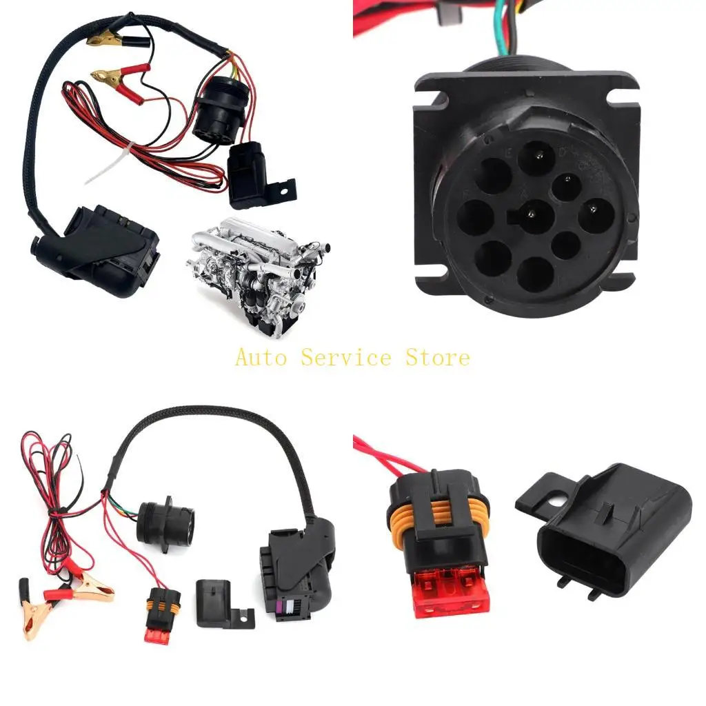 462A Plastic Engine Test Cable Harness For MX13 EPA17 ACM Vehicle Precise Fault Detection
