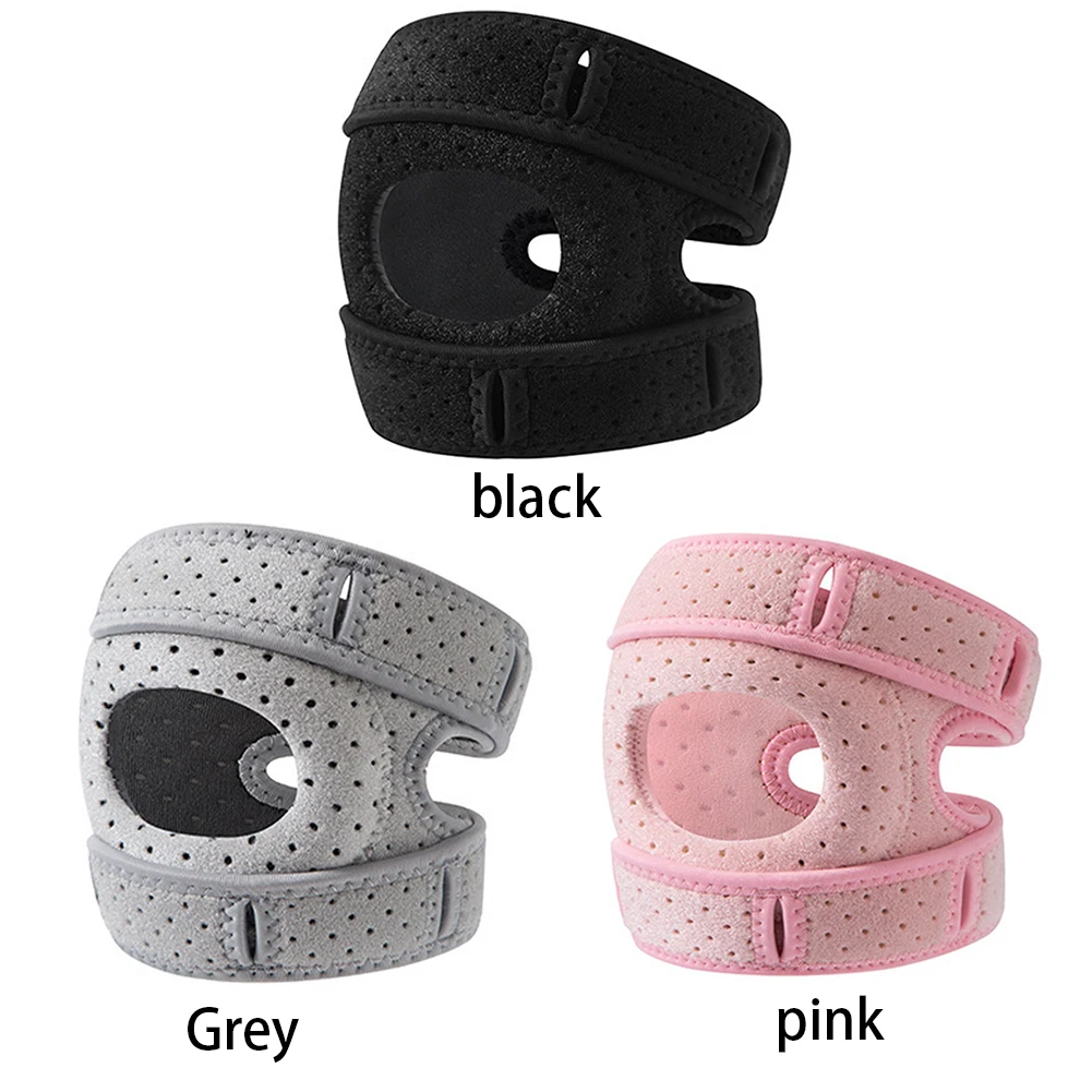 

Открытая поддержка коленной чашечки Регулируемая поддержка колена Ремень для поддержки коленной чашечки для травм Бег Спорт и тренировки