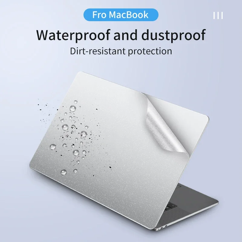 

laptop Skin sticker for 2023 Macbook Air15 air13.6 m2 A2681 Solid color Protective Notebook Cover Vinyl Skins pro13.3 M1 A2338