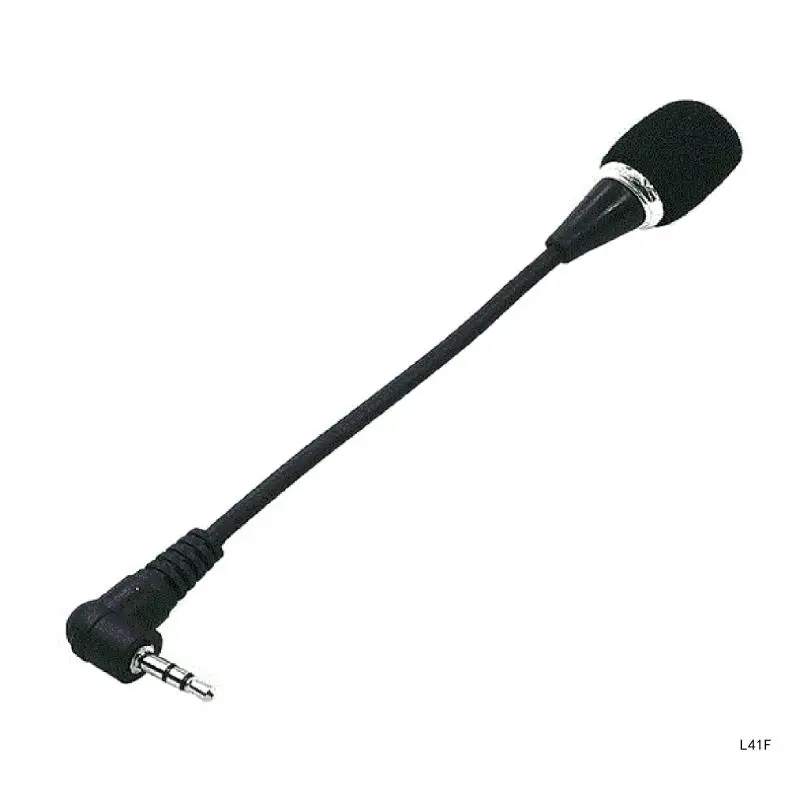 Microphones for Mobile Phone Laptop Tablet Can Twist Rod Microphones for Conference Video with 3.5mm External Microphones