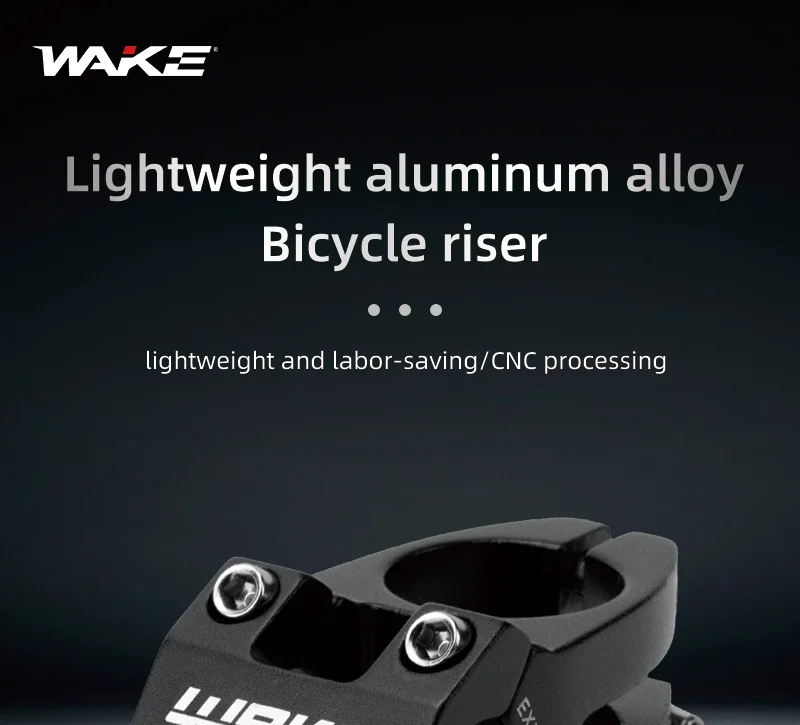 Wake Fahrrad Lenker Vorbau Mountainbike Zubehör 22,2mm Aluminium legierung 40mm Kinder fahrrad für MTB BMX Radfahren Faltrad – Detail 3