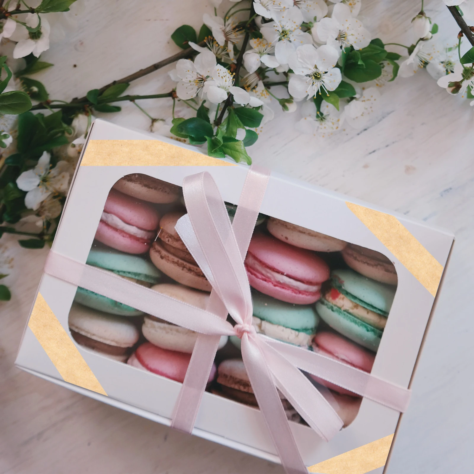 Kraft Paper Tape Writable Craft Packaging Recyclable for Wrapping Packing Gummed Brown