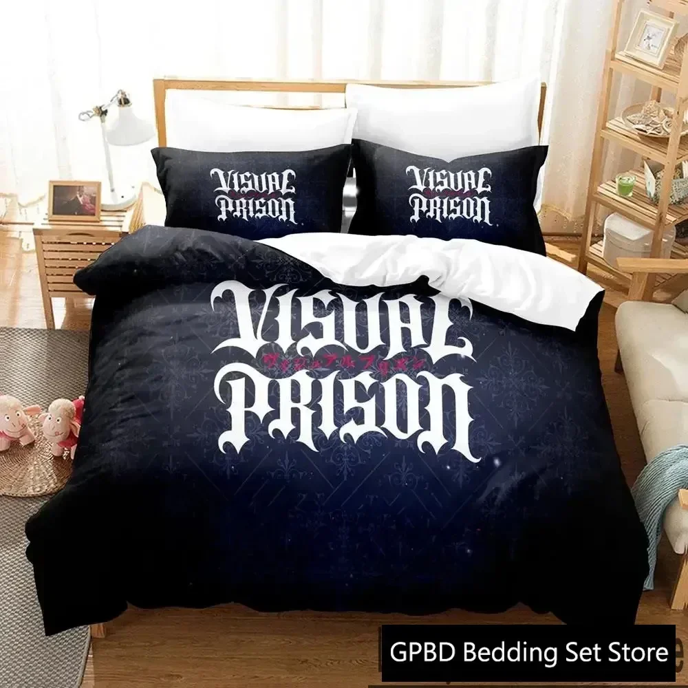 3D Print VISUAL PRISON Bed Linen Bedding Set with Duvet Cover Pillowcase Single Couple Bedsheet King Queen Double Twin Size