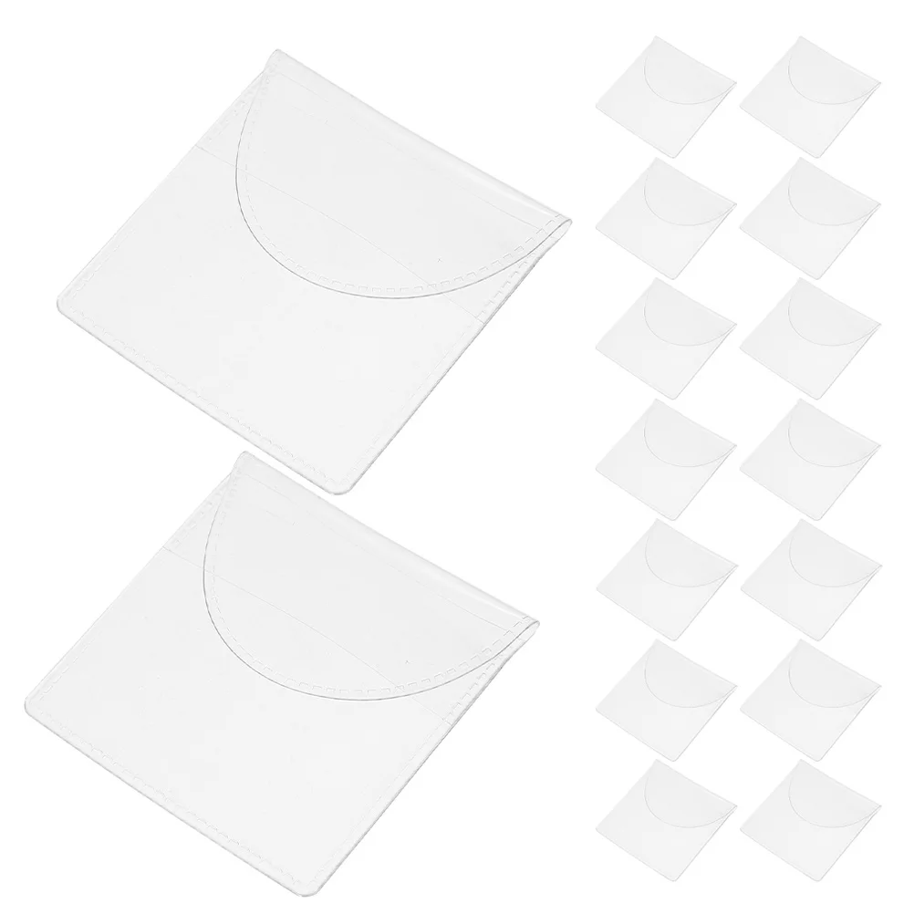50 قطعة حقيبة شارة شفافة كم لهواة الجمع دائم بولي كلوريد الفينيل حامي واضح الرؤية التحدي عملة حامل تذكارية #1