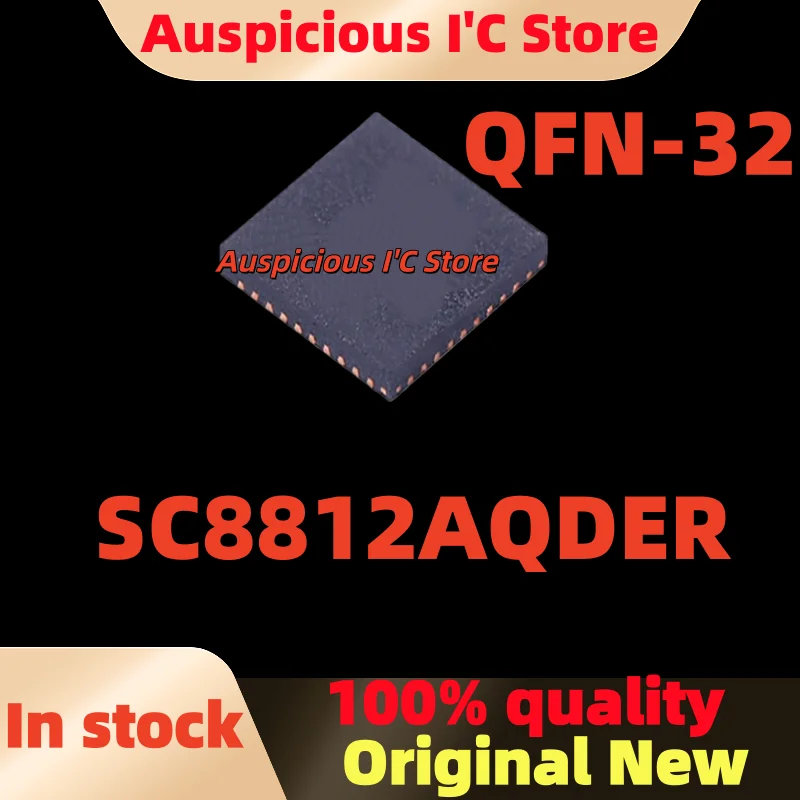 

(5-10pcs) Brand new SC8812AQDER QFN-32