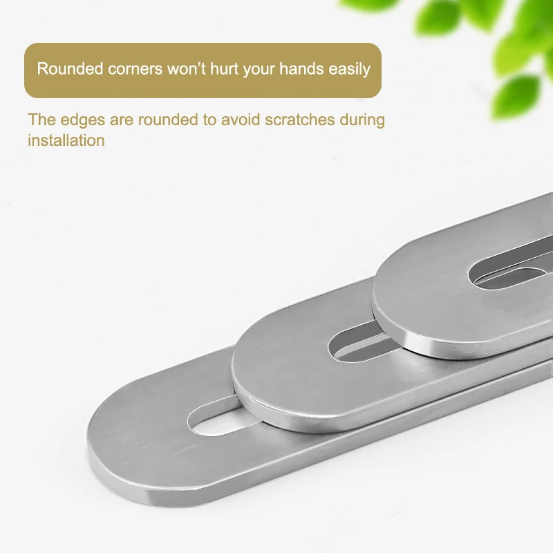 New Stainless Steel Flat Corner Bracket Mending Joining Plate Repairing Fixing Connector Furniture Cabinet Shelves Brace Parts