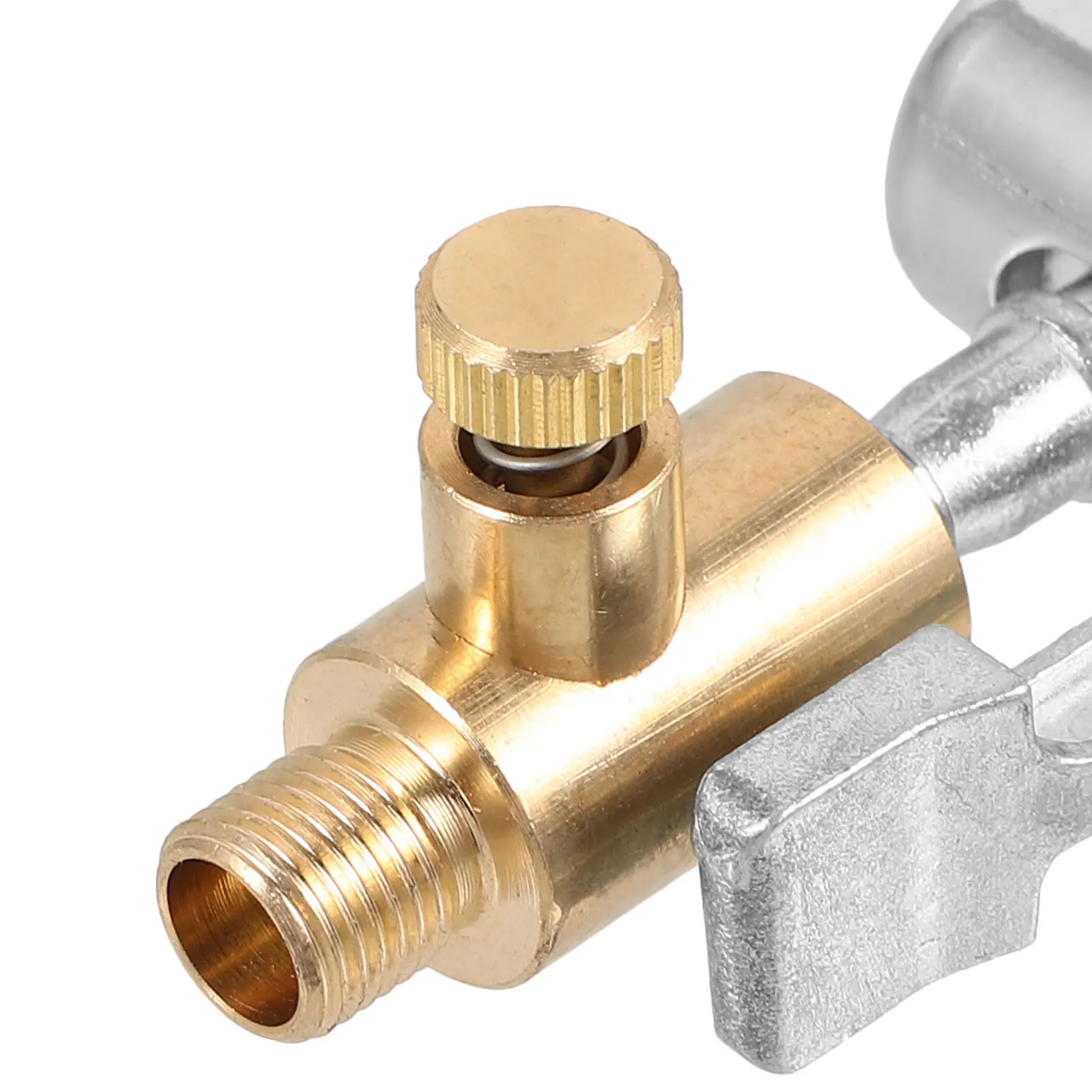 

2 pcs Tire Chuck Air Inflator Nozzle Brass Straight Locking Air Chuck For Car Truck Motorcycle Bicycle Pump Accessories