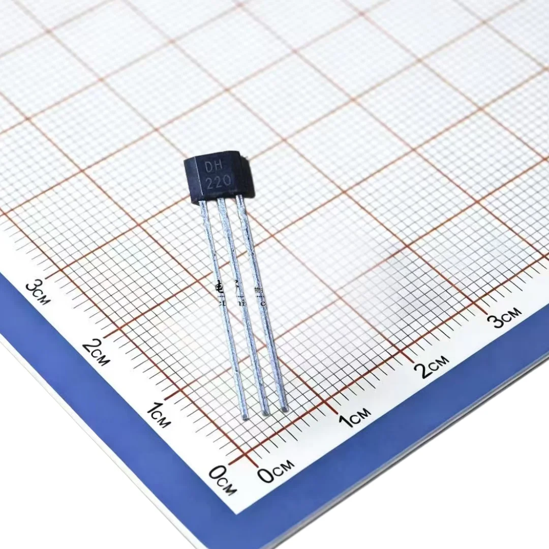 50PCS/DH220 low-temperature drift unipolar Hall effect switch DH611 sensor with chopper stabilization function