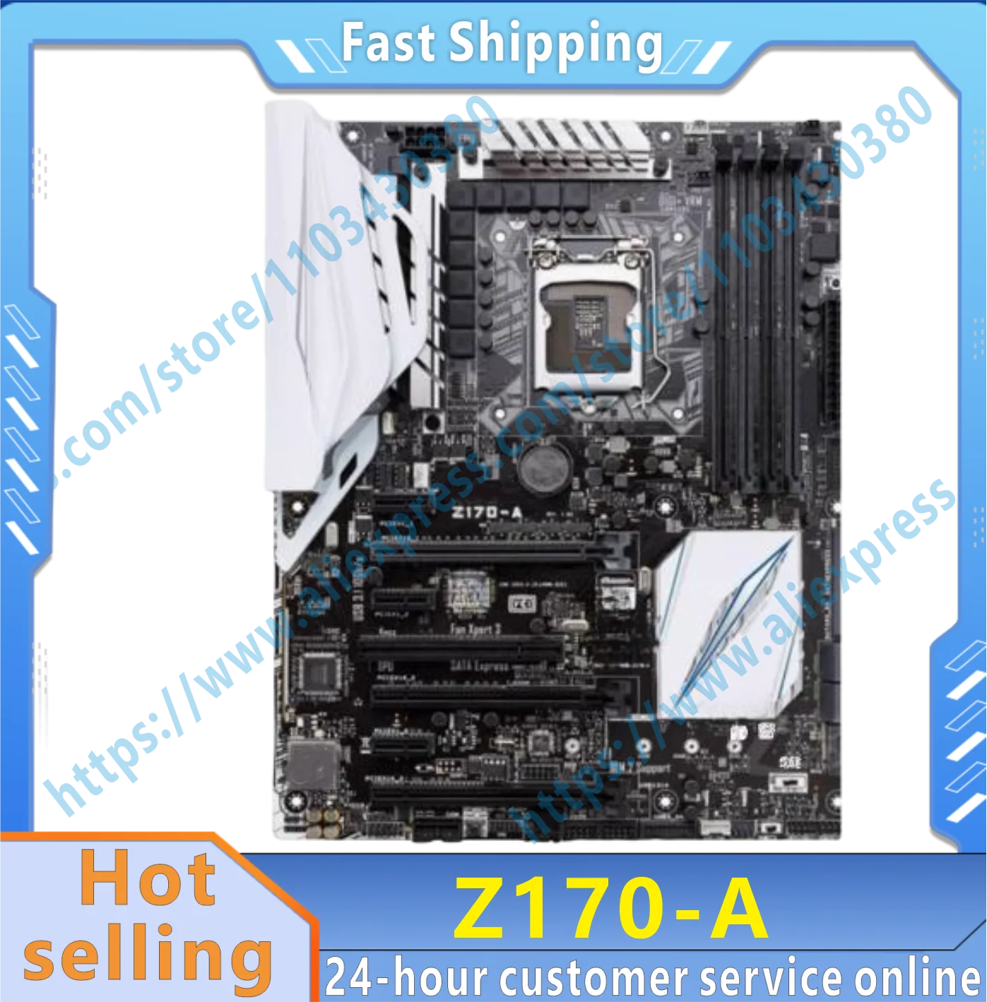 Z170-A  LGA 1151 DDR4 64G Z170 M.2 NVME PCI-E 3.0 x16