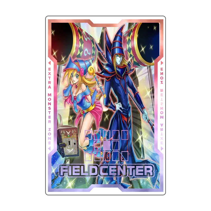 Karty Yugioh Field Center TCG Labrynth Black Magician Girl Traptrix Sky Striker Ace Anime Gra Akrylowa Przegroda na Karty Zabawka Prezent