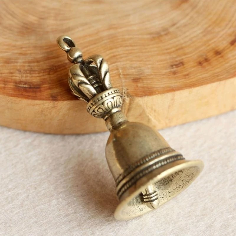 

Brass Handicraft Scripture Button Wind Creative Gift Home Decorations Keychain Pendant Christmas Tree Pendant