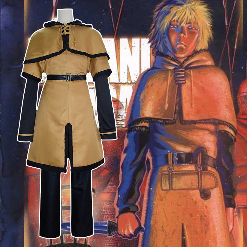 

Anime Vinland Saga Cosplay Thorfinn Karlsefni Youth Period Costume