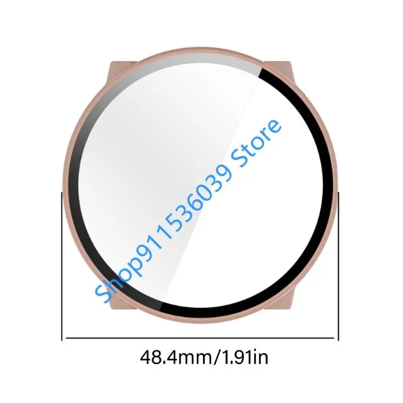 45BB Shock Absorbing Protective Shell Housing With Antiscratch Tempered Glass Fit for Sports Gadgets Lightweight Construction