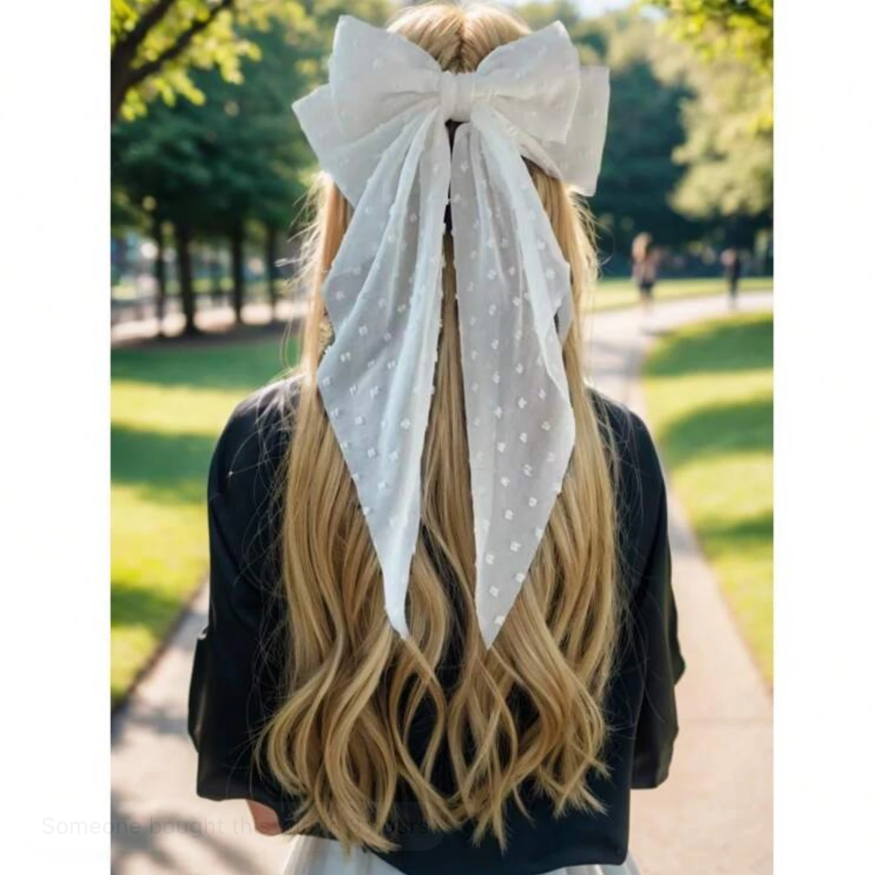 3 bow hair clips Women\'s summer Premium Korean Bow clip headdress Duck Bill clip hair clip hair accessories