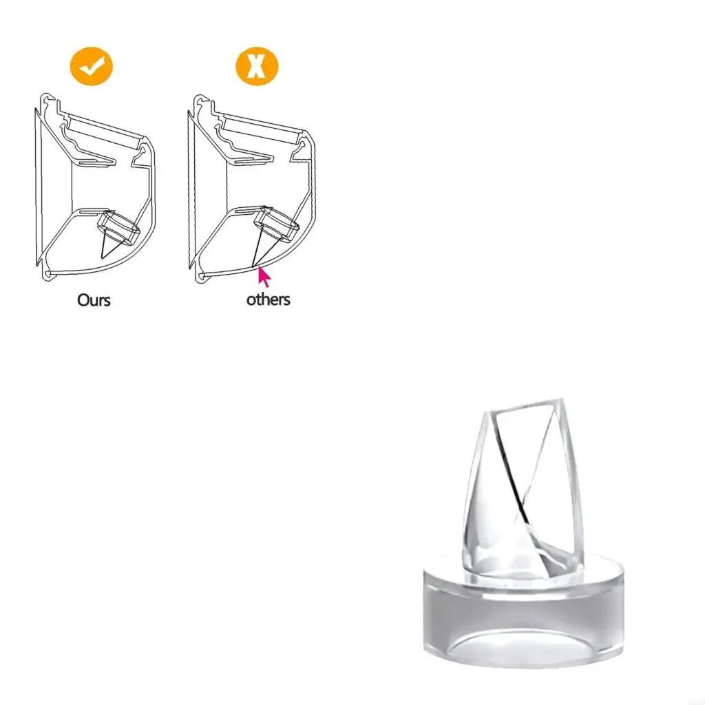 Безопасный силиконовый клапан для утка