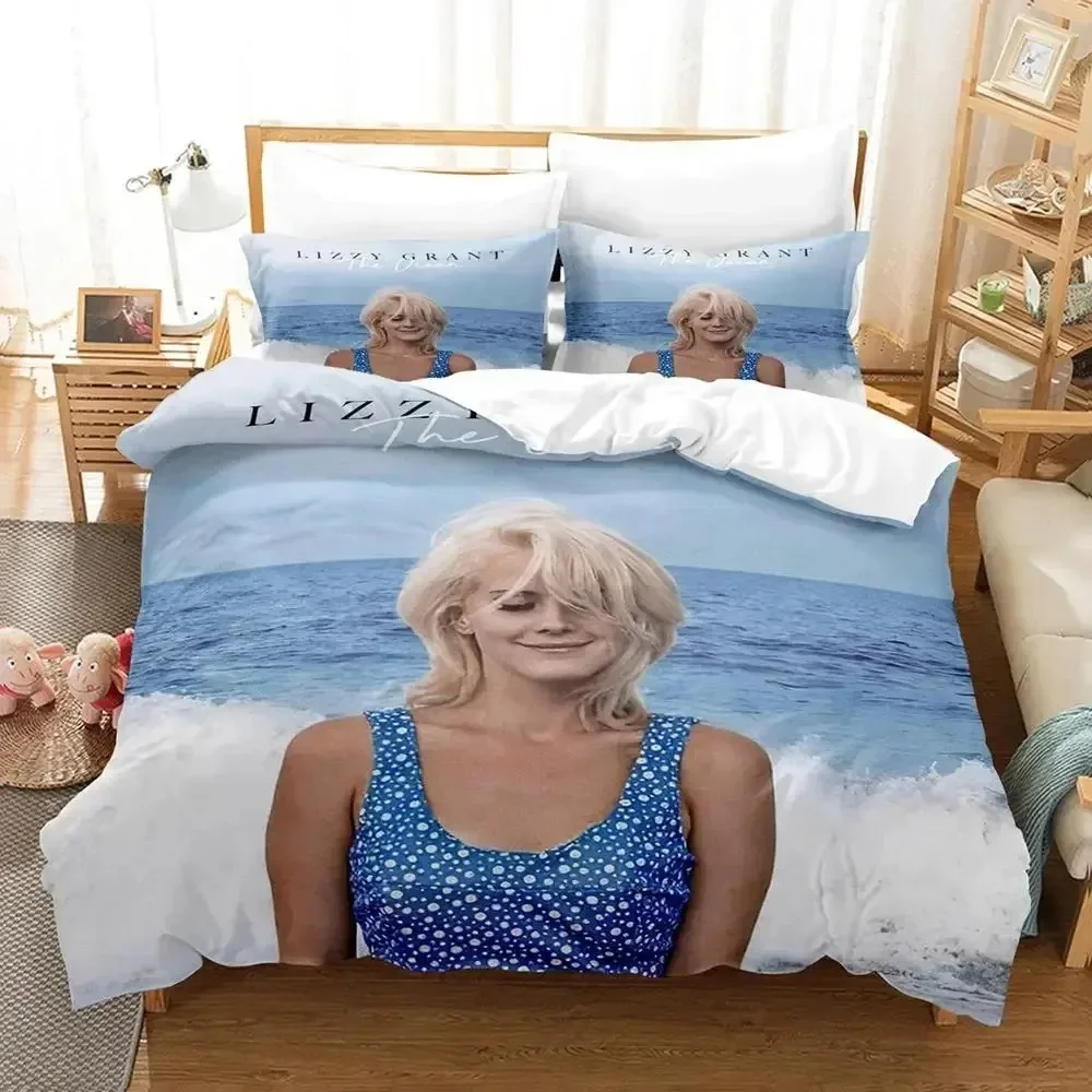 Lizzy Grant Bedding Set Boys Girls Twin Queen Size Duvet Cover Pillowcase Bed Kids Adult Fashion Home Textileextile