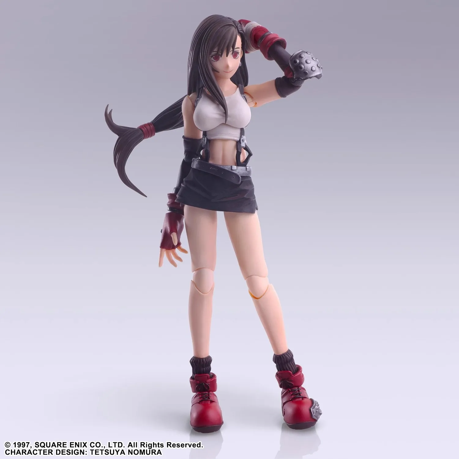 QUARE ENIX 1/12 Female Soldier Japanese Anime Characters Fantasy Goddess Tifa Lockhart BRING ARTS Full Set 6''Action Figure Body