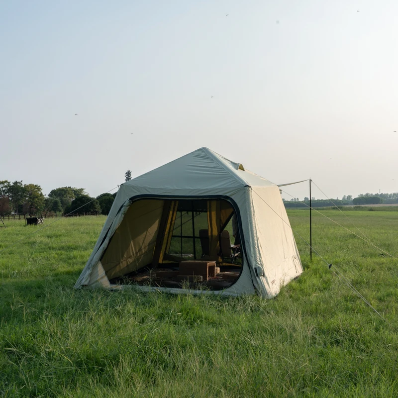 

Hot Sale New Design Outdoor Inflatable Air Tent Innovative Portable Luxury Camping Gear With Waterproof Oxford And Oxford Fabric
