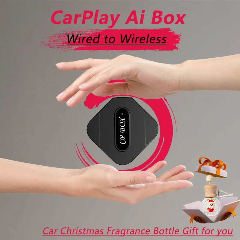 

2023 Mini Carplay Android Auto AI Box Apple Carplay Wireless Adapter Car OEM Wired To Wireless Android Auto USB Dongle Car Play