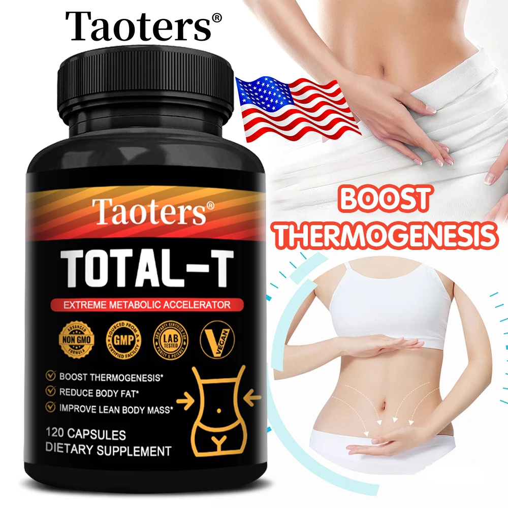 Herbal Blend Capsules with Green Tea & Green Coffee Bean Extract, Support Metabolism, Improve Digestive Comfort, Detoxification