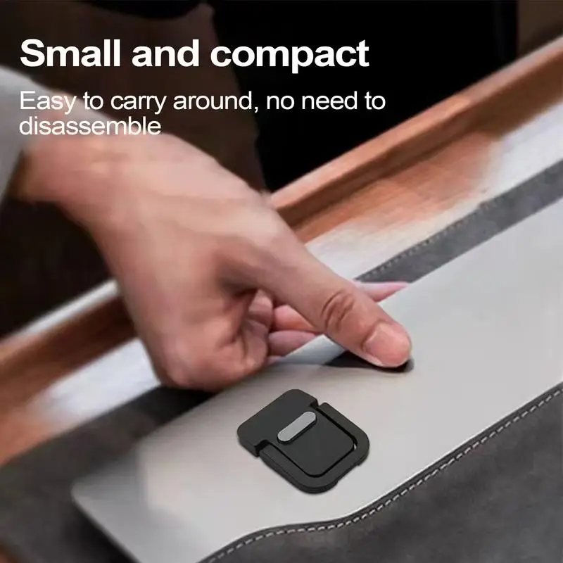 Folding Self-Adhesive Laptops Stand Invisible Computer Keyboards Stand Bracket for Desk Notebook Feet for MacBook