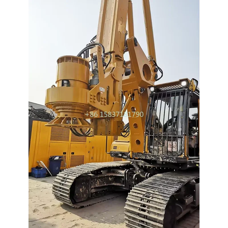 China Manufacturer Hydraulic Rotary Drilling Rig Machine Portable Crawler Pneumatic Water Well Drilling Rig Machinery for Mexico