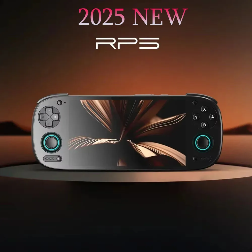 2025 nuevo Retroid Pocket 5 consola de juegos portátil Retro consolas de videojuegos SD865 512G Android13 pantalla OLED juegos PSP 5,5 pulgadas