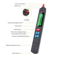 BSIDE Z1 Digital Multimeter Tester Smart Pen Type Voltage Detector DC AC Capacitance Ohm NCV Hz Diode Continuity Meter 2024