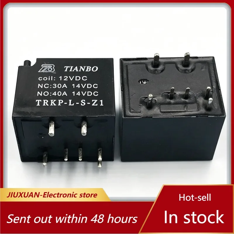 New 1pcs/lot TRKP-L-S-Z1 DC12V 7Pin 40A SPDT TIANBO High Current Automotive PCB Relay