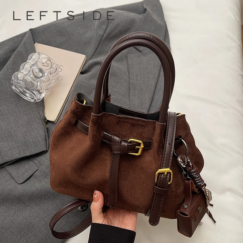 

Левая сторона, маленькая сумка через плечо из искусственной кожи для женщин, сумки на плечо, 2022, дизайнерские роскошные брендовые зимние сумки с короткой ручкой