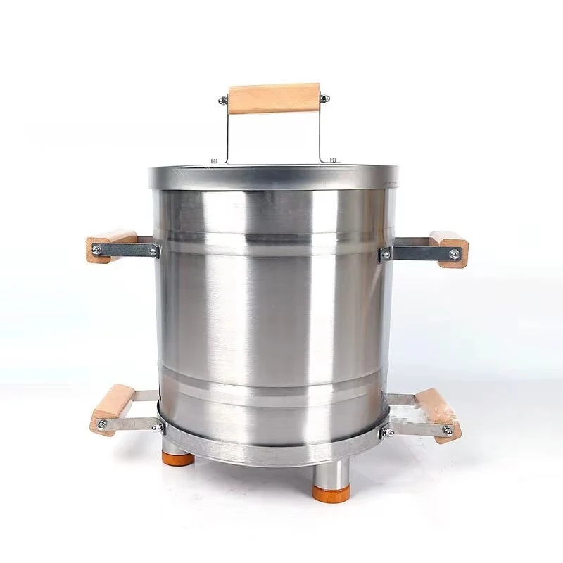 Horno colgante de acero inoxidable 304 optimizado y engrosado, paletas de cordero asado portátiles, horno de metal de carbón asado de carbono